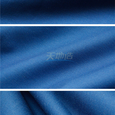 Navy Blue Aramid Vải 3A Chống cháy Chống nước 150 GSM