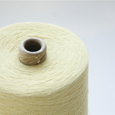 FR Para Aramid Chỉ khâu Sợi thô màu vàng Ne30/2 để dệt vải