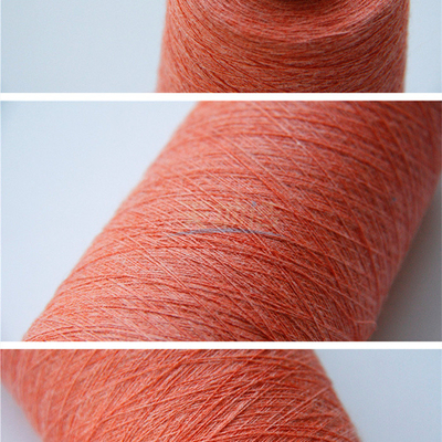 Sợi viscose Lenzing 20s / 2 có màu trắng và màu tùy chỉnh