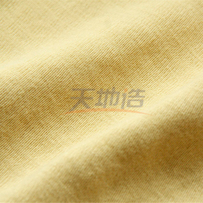 Vải dệt kim Para Aramid Khóa liên động màu vàng thô để bảo vệ lá chắn