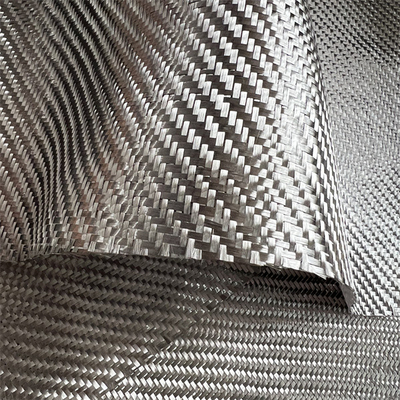 Vải sợi carbon 3K sợi Aramid màu đen cho thiết bị thể thao