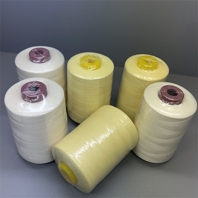 90TEX Para Aramid Chỉ khâu màu vàng thô để may Ne20/3