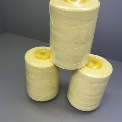 EN469 Para Aramid Chỉ khâu màu vàng thô với độ bền cao