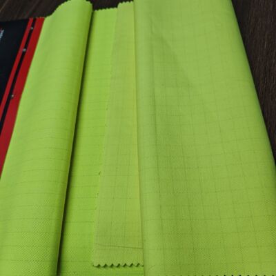 280gm 150cm chiều rộng vải trộn với 60% Modacrylic 38% Cotton 2% chống tĩnh cho các ứng dụng chống cháy