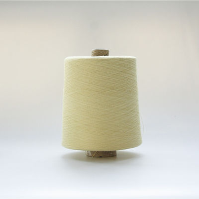 FR Para Aramid Chỉ khâu Sợi thô màu vàng Ne30/2 để dệt vải