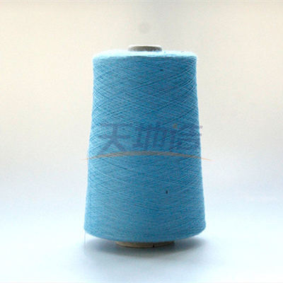Sợi hỗn hợp Ne33/2 Meta Aramid Màu xanh da trời cho hóa chất dầu